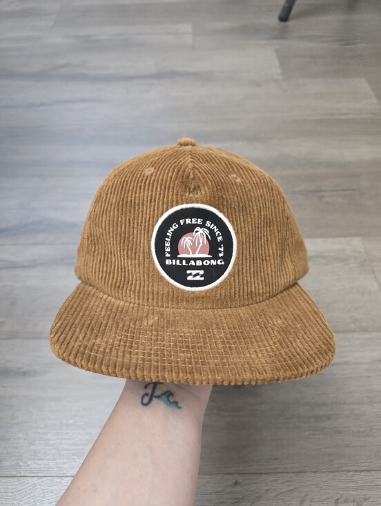 Billabong Other - Billabong Brown Corduroy Mens Hat One Size Surfer Streetwear